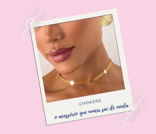 Chokers: O Acessório que Nunca Sai de Moda.