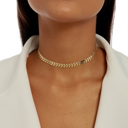 CHOKER FOLHA